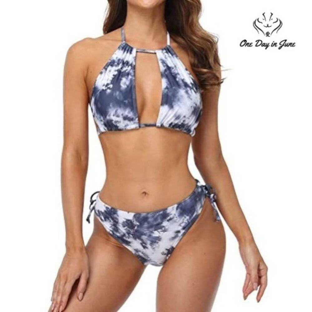 Beautyin Keyhole Cutout Bikini Swimsuit Size S